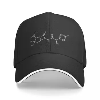 Nové Amoxicillin Chemické Molekuly Štruktúra šiltovku Klobúk Snap Späť Hat Klobúk Muž Luxusné Muž Klobúk Žien