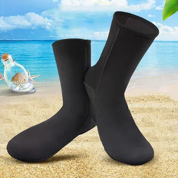 Ľahký 3 mm Neoprénové Ponožky Potápanie Proti sklzu Plážový Volejbal Ponožky Opotrebovaniu Plávanie Ponožky Dospelých Pláži Fin Ponožka