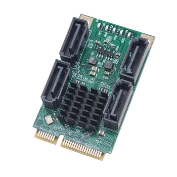 Mini PCIE pre SATA3.0 Rozširujúca Karta Zvyšuje Váš Počítač Skladovacie Kapacity 5.0/2.5 Gb / S High Speed Data Transfer