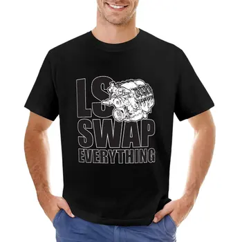 LS Swap Everthing T-Shirt úžasný t shirt roztomilý topy chlapci t košele ťažkej váhe, t košele pánske bavlnené tričká