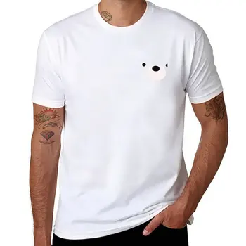 Nové medveď T-Shirt mačka košele anime šaty na mieru, t košele tričká pre mužov bavlna