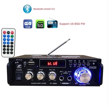 BT-298A 600W Domov Zosilňovače Bluetooth Audio Zosilňovač, Subwoofer Zvuk domáceho Kina Systém Zosilňovač 220V EÚ Plug