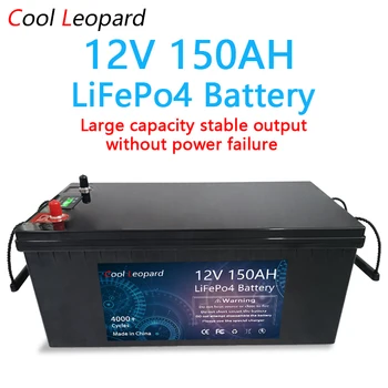 Nové 12V 150Ah LiFePO4 Batérie pre RV Táborníci Nepremokavé Golf Cart Off-Road Off-grid Slnečnej Energie Náhradné 12V Batérie
