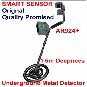 Nový Inteligentný Senzor Detektor Kovov Odborná AR924+ Podzemných Zlato Detektor Poklad Hľadať Detektor 1.5 Meter Detekcia Hĺbky