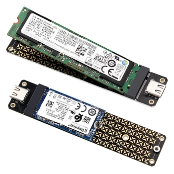 NGFF M. 2 USB3.1 Typ-C Converter JMS580 Čip M. 2NGFF ssd (Solid State Disk SSD disku Do Adaptéra USB, Podpora 2230/2242/2260/2280 Veľkosť SSD
