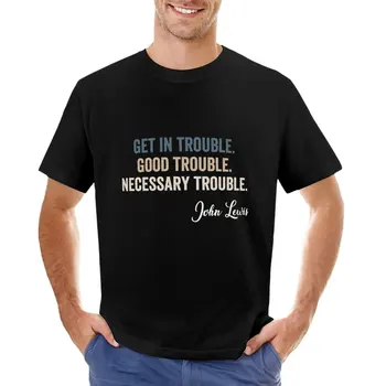 Problémy Dobré Problémy Potrebné Problémy John Lewis T-Shirt prispôsobené t košele, Blúzky, kórejský módne mužov cvičenie tričko