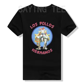 Breaking Bad Los Pollos Hermanos T Shirt Los Pollos Hermanos Späť Späť Na Výšku Graphic Tee Topy Roztomilé Kačica Milenca Oblečenie Darček