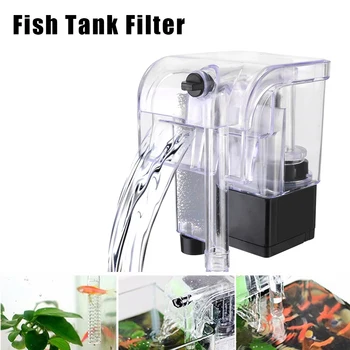 Externé Zavesiť Filter Mini Akvárium Filter Kyslíka Ponorné Vody, Čistička Vody, Čerpadlá pre Akvarijné Ryby Filter, Nádrž