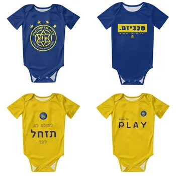 Maccabi Tel Aviv Baby Kombinézu Unisex Tričko Novorodenca Onesie Chlapec Dievča Tielko Oblečenie Baby Romper
