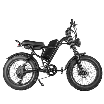 20-palcový Tuku Pneumatiky 48v 500w Motor Elektrický Bicykel 7 Variabilná Rýchlosť Off-road Dve Kolieska Vysokej Rýchlosti Elektrický Bicykel