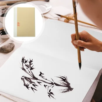100 Listov Decopage ryžový Papier Surové Kartón DIY Štyri Nohy Kaligrafie Odolné Čínsky Kreslenie Biela Remeslá