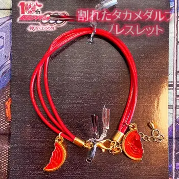 Maskovaný Rider OOO Tako Core Medaila Náramok Muž, Červená Prívesok Lano Kamen Rider Náramok Žena Anime Accesorios Unisex Šperky Darček