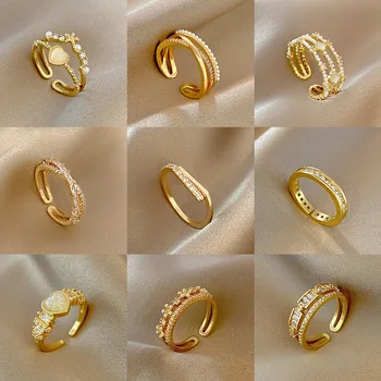 Výklenku luxusný prsteň s prispôsobené dizajnu a high-end textúry, nastaviteľné náramok, prstene pre ženy