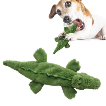 Krokodíl Zvierat Psa Pískacie Plyšové Hračky Dog Puppy Školenia Molekulová Žuvanie Hračky Počiatočných Hračky Pre Malé Stredné Psa Dodávky