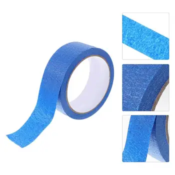 Modrá Textúrovaný Papier Pásky Maliarske Skrytý Šev Papier Strane Trhanie Bez Rezíduí Plavidlá, Bytové Dekoračné Nálepky