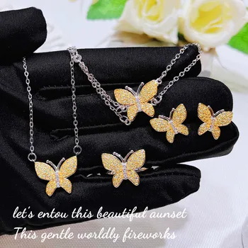 Luxusné Drahokamu Zlatý Motýľ Náušnice Pre Ženy Príslušenstvo Y2k Štýl kórejský Šperky a Doplnky, Luxusné Náušnice Žena