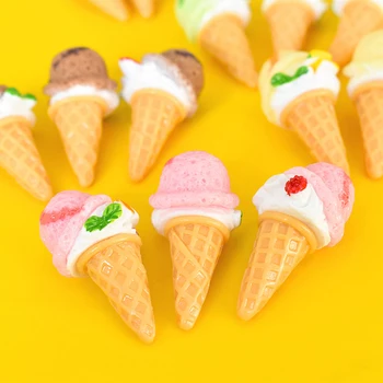 5 ks domček pre bábiky Miniatúrne alátom Kuchyne Potravín Príslušenstvo 1:12 Mini Milkshake Ice Cream Kuchyňa Hračky