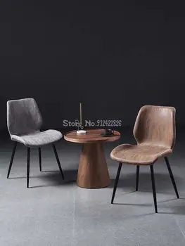 Moderná Severská minimalistický jedálenské stoličky čisté červené operadlo stoličky svetlo luxusných domov technológie handričkou jedálenský stôl stoličky v reštaurácii