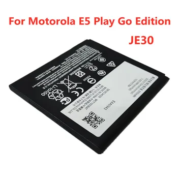 Nové JE30 EAA0943 Náhradné Batérie Pre Moto Motorola E5 Hrať Ísť Edition Chytrý Mobilný Telefón kontakty batérie JE30 Lítiové Batérie