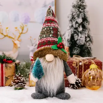 Slávnostné Vianočné Gnome Strana navrhne Očarujúce Vianočné Gnome Figúrky Rozkošný Les Starší Anonymný Bábika pre Slávnostné