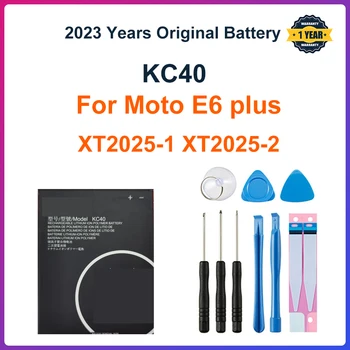 100% Originálne 3000mAh KC40 Pre Moto E6 plus XT2025-1 XT2025-2 Náhradné Telefónne kontakty batérie Batérie Na Sklade Batérie