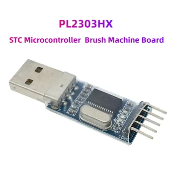 PL2303 USB Na RS232 Converter TTL Adaptér Modul PL2303HX STC Microcontroller Kefa Stroj Rada