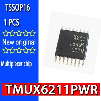 100% nový, originálny mieste TMUX6211PWR sieťotlač X211 TSSOP16 multiplexer čip. Analógový spínač a multiplexer