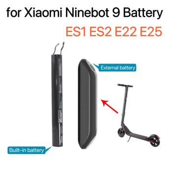 Pre Xiao Ninebot Segway ES1 ES2 ES4 E22 Externé Vstavané Lítiové Batérie, Skateboard Moc