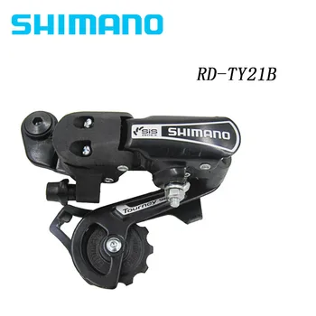 Shimano TOURNEY RD-TY21B Horský Bicykel Prehadzovačka 6/7-rýchlosť Čiernej Iamok Časti Bicyklov SS/GS