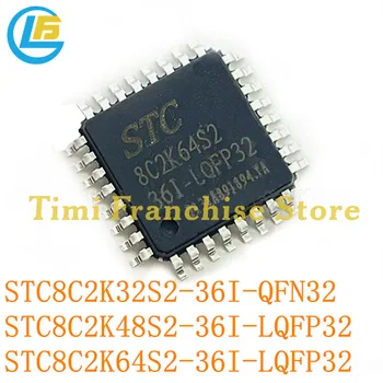 10PCS 100% Nový, Originálny IC Čip STC8C2K32S2 36I-QFN32 STC8C2K48S2 36I-LQFP32 STC8C2K64S2-36I-LQFP32