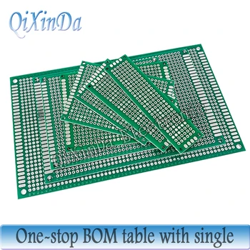 9x15 opasok 8x12 7x9 6x8 5x7 4x6 3x7 2x8 cm Dvojité Bočné Prototyp Diy Univerzálny plošných PCB Dosky Protoboard Pre Arduino