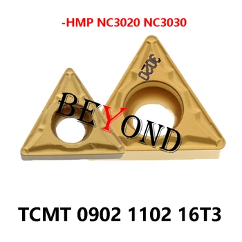 Pôvodné TCMT090204-HMP TCMT110204-HMP NC3020 TCMT16T304-HMP NC3030 TCMT16T308-HMP Karbidu Vložky CNC Sústružnícke Nástroje TCMT 110204