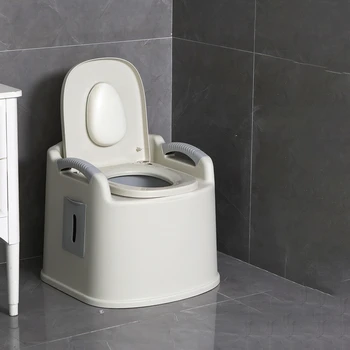 Odnímateľný domácnosť z plastov wc sedadlo pre starších ľudí, tehotné ženy