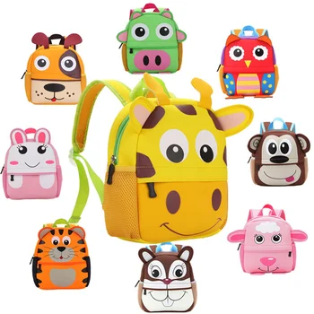 3D Zvierat Deti Batoh Dieťa Školské Tašky pre Deti Batoh Schoolbags Mš Dievčatá Chlapci Školské tašky Aktovka Mochila