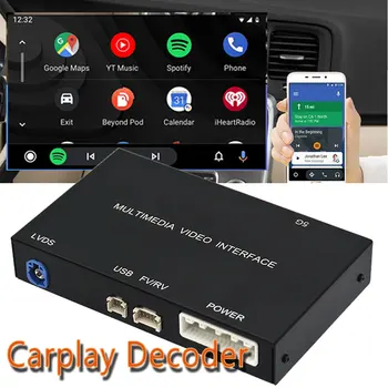 Bezdrôtové Carplay Dekodér Podpora Android Auto Mirrorlink Zadnej strane Fotoaparátu Carplay Ai Box Android Auto Volvo V60 XC60 2015+
