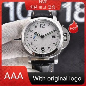 NVF pánske Hodinky 904l z Nerezovej Ocele, Automatické Mechanické hodinky 43mm-pna