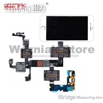 QianLi iBridge FPC Test Kábel pre iphone 6 6 7 7P 8 8p x xs max Doske Poruchy Kontrola Dotyk Predné Zadný Fotoaparát Odtlačkov prstov