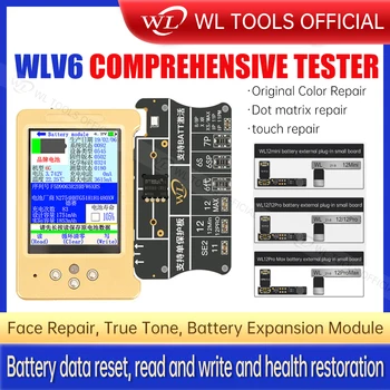 WL V6 Batérie Programátor Reset Pre 6 - 12Pro Max Modul Externú Batériu Malé Kábel Dosky Účinnosť Opravu Batérie Zdravie nástroj