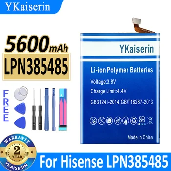 5600mAh YKaiserin Batérie LPN 385485 Pre Hisense LPN385485 Mobilného Telefónu, Batérie