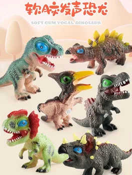 5 ks/veľa Jurský Park Dinosaur Triceratops Pentaceratops Stavebné kamene, Tehly deti darček vzdelávania deti hračky, العاب اطفال