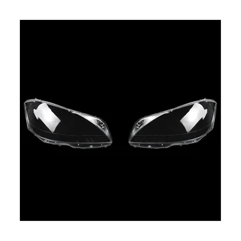 1Pair Predné Vedúci Svetlo Kryt Objektívu Bývanie pre Mercedes-Benz W221 S280 S300 S350 S500 2010-2013 Svetlometu Shell Tienidlo