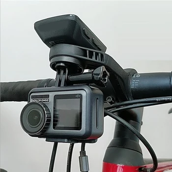 Počítač Držiak Ľahko Pripojiť Fotoaparát a Stopky s Našimi Bicykli Fotoaparát Adaptér Mount pre GoPro a Pre Garmin 520/1030