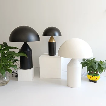 Nordic Luxusné Kreatívny Dizajnér Húb Led Stolná Lampa Moderného Obývacej Miestnosti Štúdia Spálňa Svetla Na Čítanie, Nočné Osvetlenie Interiéru