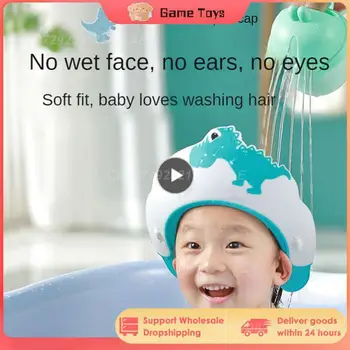 1~10PCS Baby Soft Shampoo Spp Produkt Ochranu Sluchu Silikónové Nastaviteľné Šampón Čiapky, Baby, Deti Kúpeľa Vaňa Čiapky