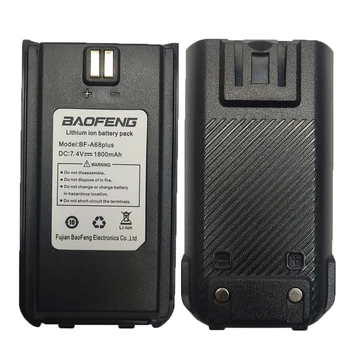 BaoFeng A68 Plus Walkie Talkie Batéria s Vysokou Kapacitou Walkie Talkie 1800mAh Amatérske Ručné Ham 2-Pásmový Rádia Prijímača Upgrade