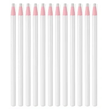 48 Ks Biele Neviditeľné Vymazateľné Ceruzky Biela Šitie Označte Ceruzkou Textílie, Biele Kriedové Značky, Priemyselné