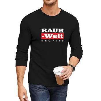 Nové RWB Rauh Welt Begriff Dlhé Tričko čierne tričko kawaii oblečenie rýchle sušenie t-shirt t shirt pre mužov