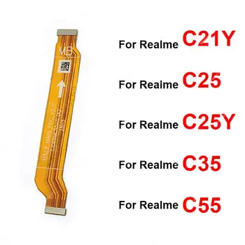 Na Realme C35 C55 C21Y C25 C25Y LCD Displej Doske Doske LCD Konektor Flex Kábel, Náhradný