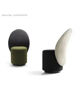 Svetlo luxusné spálne, toaletný stolček Nordic jednoduchý make-up stolice toaletný stolík stolček operadlo dievčatá high-end čisté červené stoličky stoličky