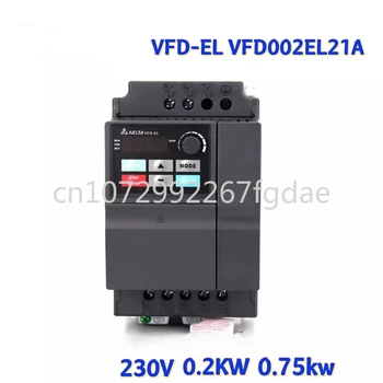 Frekvenčný Menič VFD-EL VFD002EL21A/VFD007EL21A/VFD007EL21W-1 EL-W/220V NA 0,2 KW 0,75 KW Multifunkčné Mini Deformer